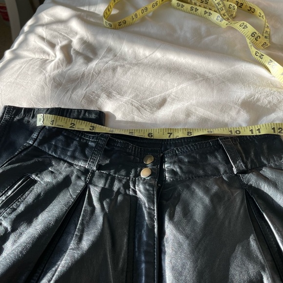 Vintage Together leather Pants Size 4 High Rise - Picture 11 of 12